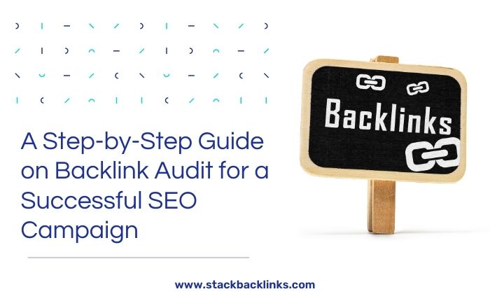 A Step-by-Step Guide on Backlink Audit for a Successful SEO Campaign